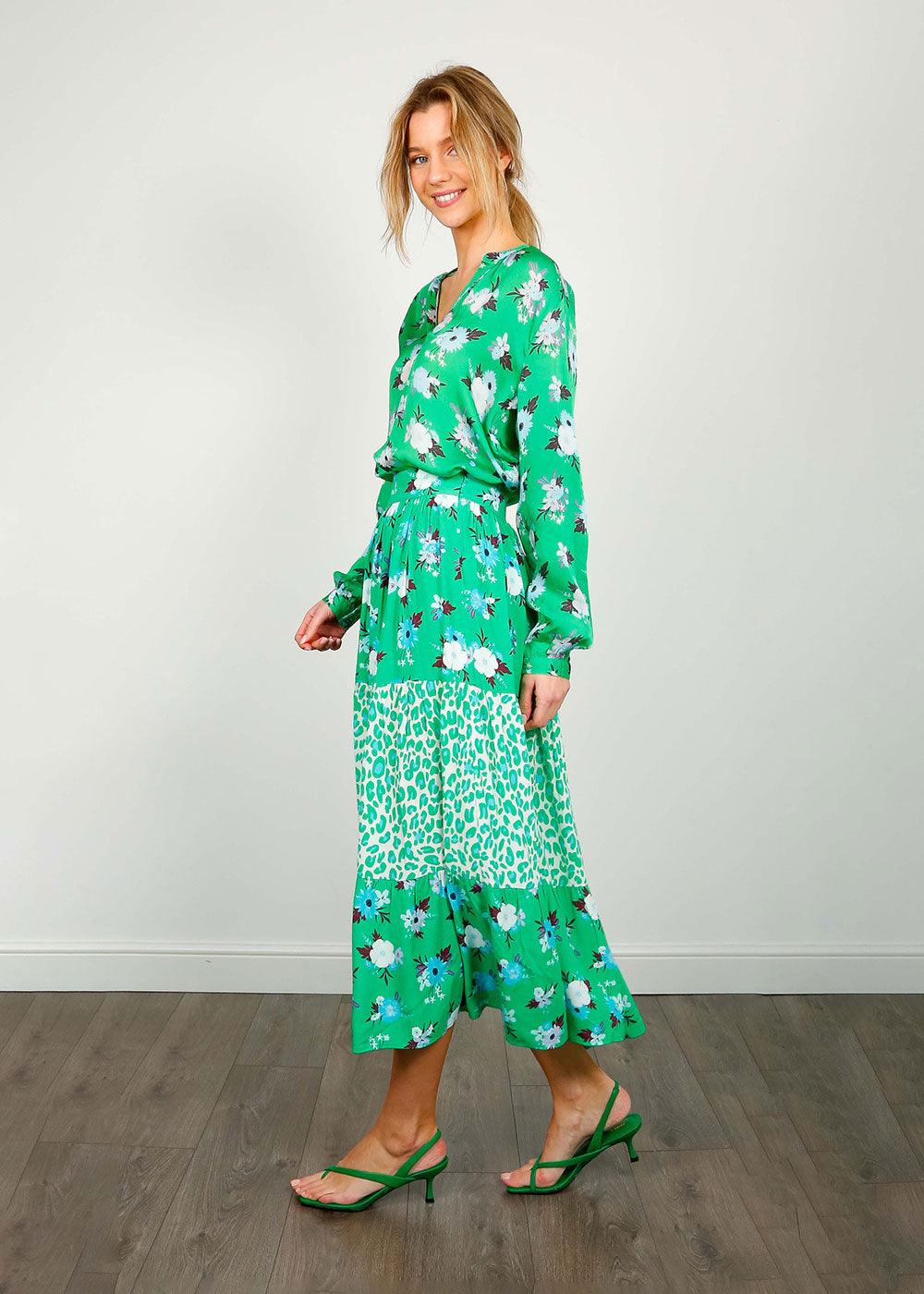 Erin Skirt - Leo/Blooms - Domino Style