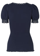 Organic Cotton T-Shirt - Navy - Domino Style