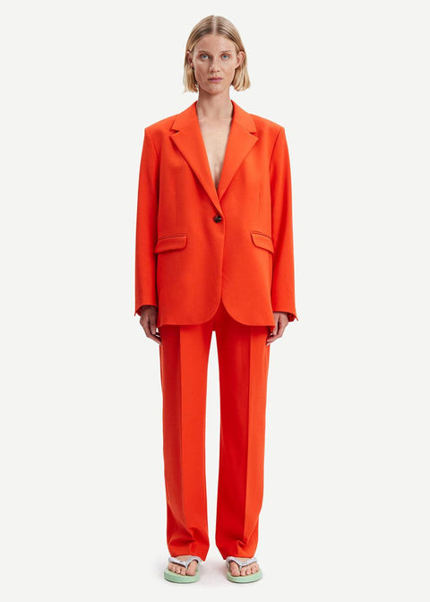 Meme Trousers - Orange - Domino Style